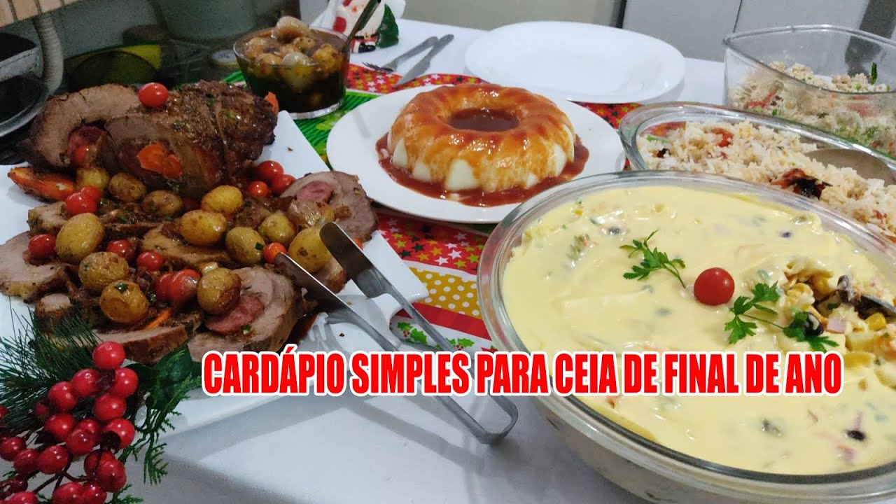 CEIA DE NATAL COMIDA DE FIM DE ANO - RECEITAS DA ROSA