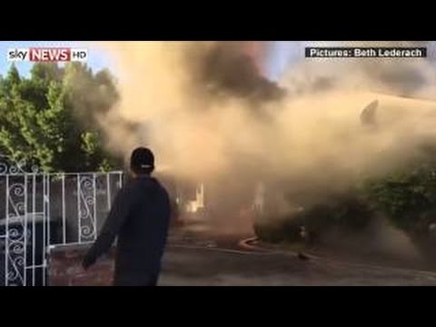 WATCH: Mystery Hero Rescues Elderly Man From Burning Fire in Fresno, California