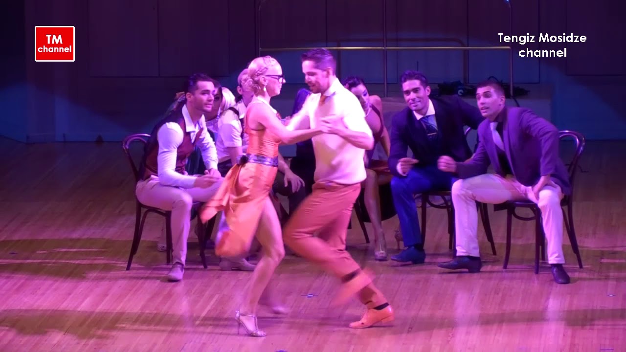Tango from Marcos Ayala. Dance Graciela Calo and Adriel Bournissen. Moscow 2018. Танго.