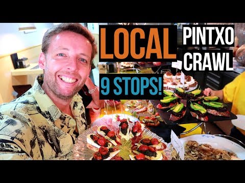 EPIC Local San Sebastian Pintxo Crawl (9 stops!)