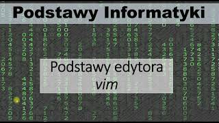 Edytor VIM - podstawy