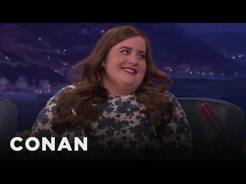 Aidy Bryant Got Detention For Wearing A Toe Ring | CONAN on TBS