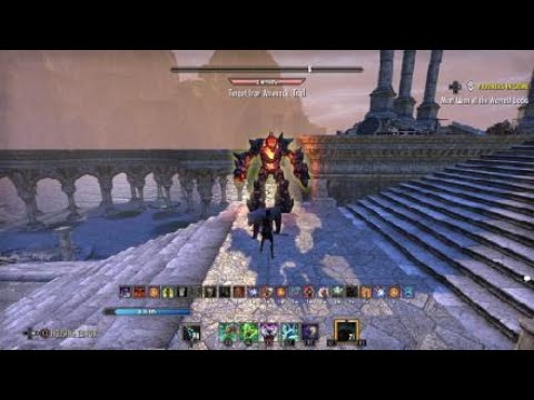112k dps Breton [non vampire] Magicka Warden Greymoor w/Thrassian Stranglers