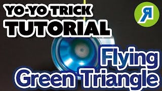 Flying Green Triangle (Ninja Vanish)