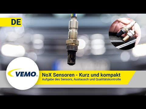 NOx Sensor defekt? Funktion, Prüfung & Einbau im Auto