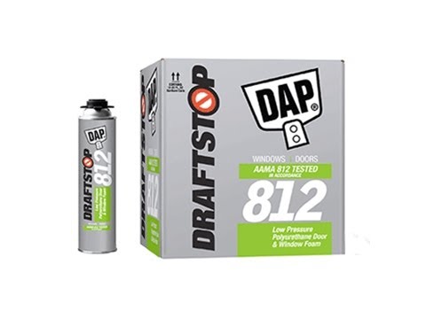 How to Use DAP DRAFTSTOP 812 Door and Window Foam Sealant