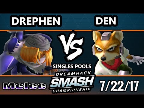 DHATL 17 Melee - Drephen (Sheik) Vs. Den (Fox) SSBM Singles Pools