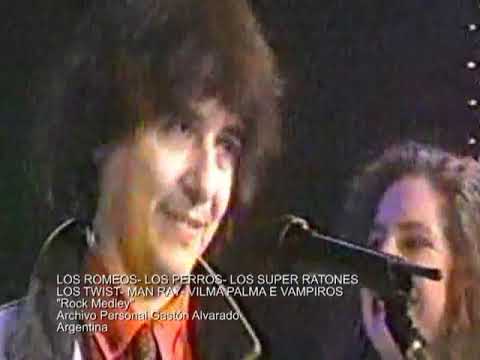 LOS ROMEOS  LOS PERROS  LOS SUPER RATONES  LOS TWIST  MAN RAY  VILMA PALMA  Rock Medley