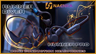 NAENKA Runner Diver and Runner Pro Bone Conduction Headphone Test/Review