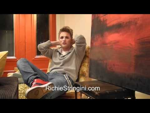 Richie Stringini answering questions