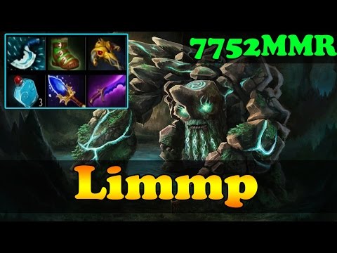 Dota 2 - Limmp 7700 MMR Plays Tiny Vol 2- Ranked Match Gameplay