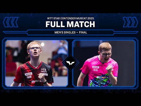 FULL MATCH | Felix Lebrun vs Alexis Lebrun | MS Final | #WTTMuscat 2025