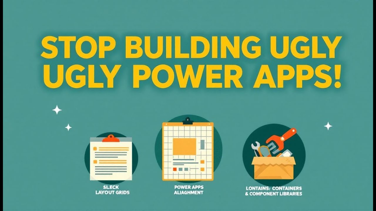 Stop Building Ugly Power Apps: Master Containers Now