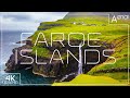 Faroe Islands From Above Aerial 4K Nature Video