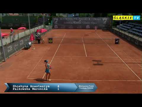 Shoshyna - Falkowska 6:1; 6:3