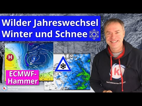 A turbulent start to the new year with snow! Winter weather possible well into January.