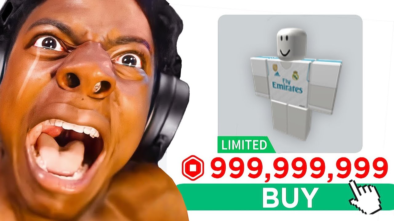 iShowSpeed Accidentely Buys $225,000 Roblox Item..