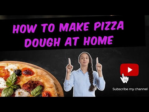 A Playful Guide to Crafting the Perfect Pizza Dough at Home - Dominos Style Veg Pizza
