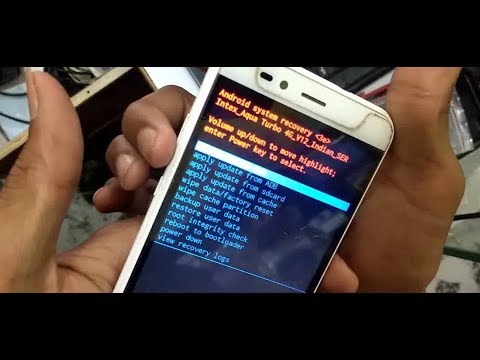intex aqua turbo 4g hard reset