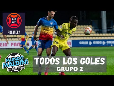 EL VILLARREAL B SIGUE IMPARABLE, DERROTA DURA DEL REAL MADRID CASTILLA. TODOS LOS GOLES GRUPO 2