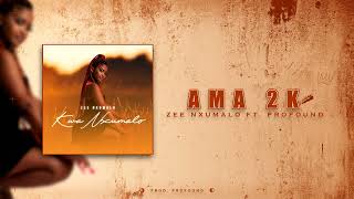 Zee Nxumalo - Ama2K ft. Profound (Audio)