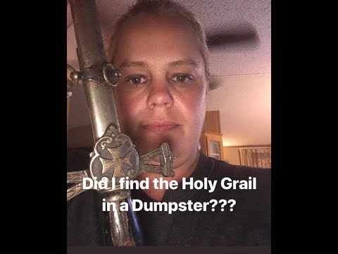 I found an antique sword in the Dumpster at the Landfill!!!