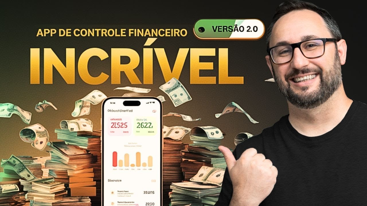 Controle Financeiro Fácil: Conheça meu App Web para Organizar Suas Finanças - Nova Versão 2.0