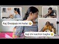 Aaj Swaipak mi Kelai | Aaji ch Reaction bagha 😂| Sanika Bhoite Vlogs #sanikabhoite #cooking