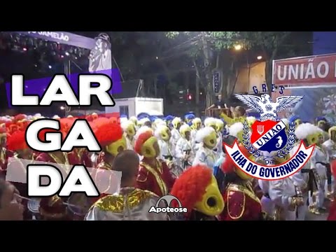 União da Ilha 2016 - Bateria (Largada) - Desfile - #AoVivo16