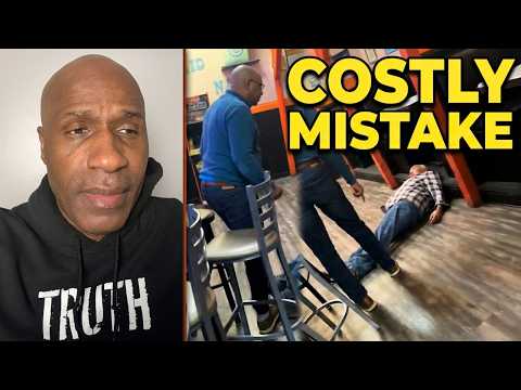 Trump Supporter Gets Laid Out for Acting Tough