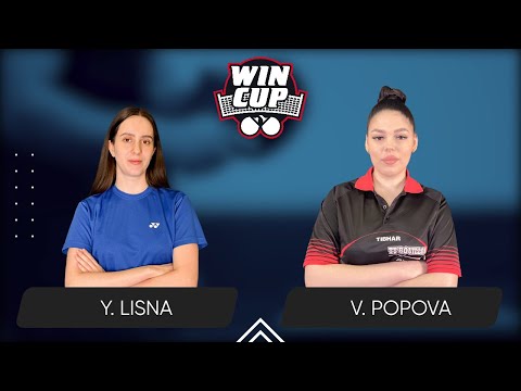 12:00 Yaroslava Lisna - Valeriia Popova 29.04.2025 WINCUP Women Professional Table 1