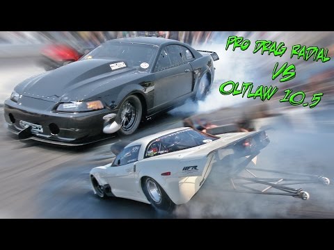 OUTLAW 10.5 VS PRO DRAG RADIAL FINAL ROUND!