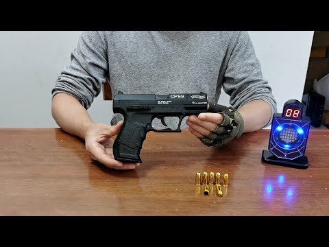 Umarex Walther CP99 Auto Shell Ejecting Blowback Toy Gun Unboxing 2023 - Laser Tag Pistol