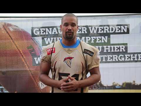 Jermaine Wolff (#51) beendet seine Football-Karriere