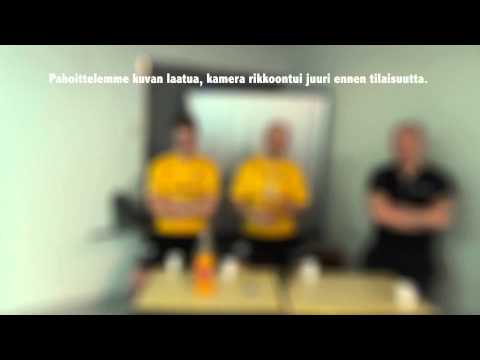 Sievi Futsal - Somero-Forssa futsal lehdistötilaisuus