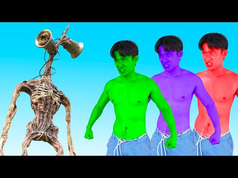 Team Hulk VS Siren Head  - BigGreenTV