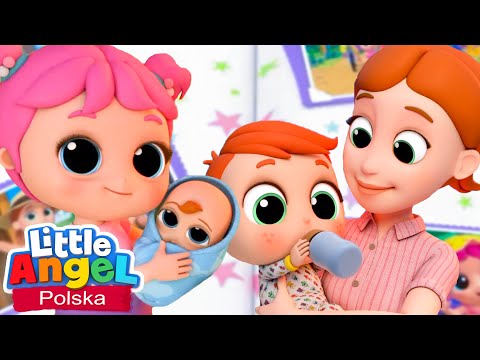 Kiedy byliśmy małymi brzdącami | Piosenki Dla Dzieci | Little Angel Po Polsku