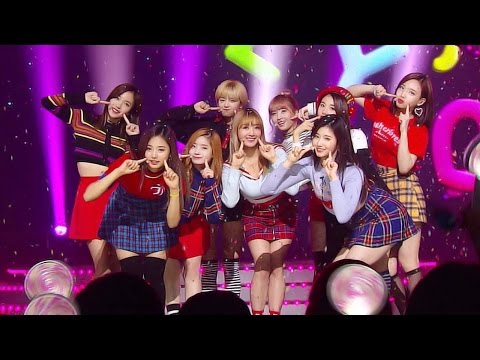 "Follow up Song" TWICE - JELLY JELLY @ Popular song Inkigayo 20161127