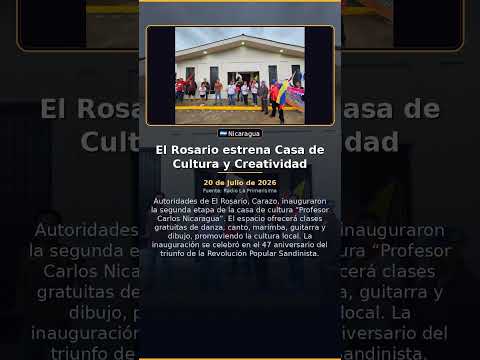 El Rosario estrena Casa de Cultura y Creatividad