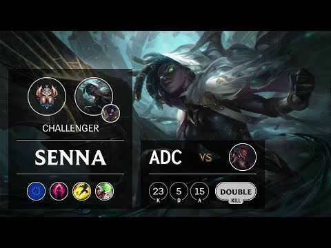 Senna ADC vs Lucian - EUW Challenger Patch 9.24