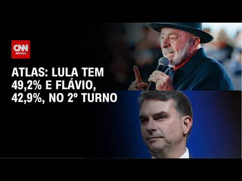 Atlas/Bloomberg: Lula lidera todos os cenários de 2º turno | CNN NOVO DIA