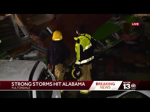 Tornado damage report in Fultondale