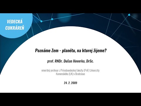 Poznáme Zem - planétu, na ktorej žijeme? (Dušan Hovorka)