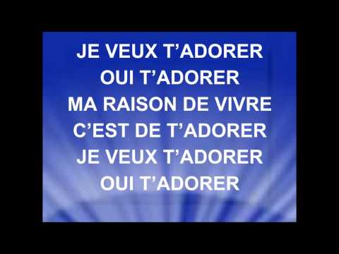 JE VEUX T'ADORER - Maggie Blanchard - (version révisée voir lien dans la description)