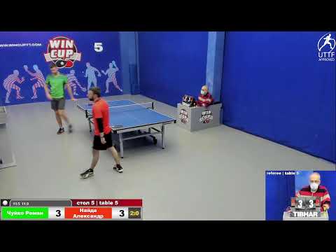 15:30 Чуйко Роман 3-0 Найда Александр cтол 5 ЮГ-3  03.02.22