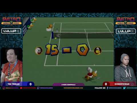 Freean vs DonkeyKwan (Losers Semifinals) - Mario Tennis (Nintendo 64) - LVL Up Expo 2023