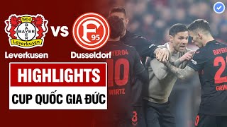 Highlights Leverkusen vs Dusseldorf | Đại tiệc tấn công - Liên tiếp tuyệt phẩm - Hủy diệt đối thủ
