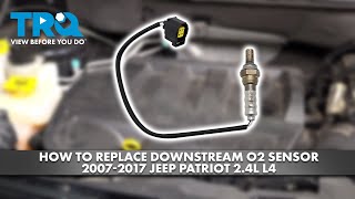 How to Replace Downstream O2 Sensor 2007-2017 Jeep Patriot 2.4L L4