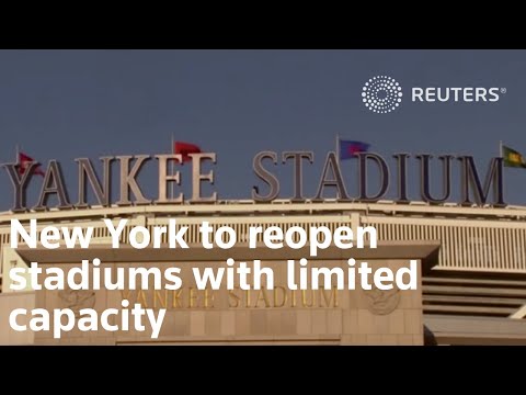 New York to reopen stadiums with limited capacity