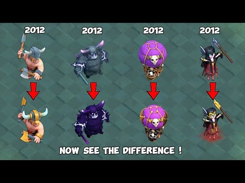 All Builder Base Troops Evolution From Level 1 To Max Level And All Upgrade Details in Clash of Clan